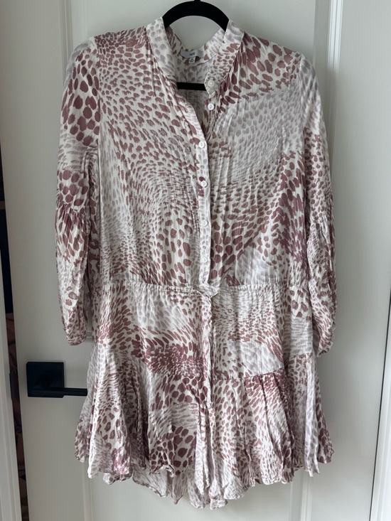 Fate Dresses & Skirts - Fate Pink and White Animal-Print Mini Dress